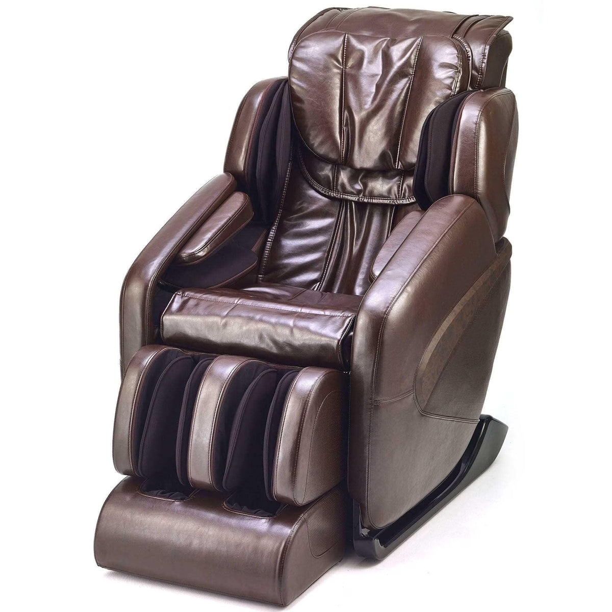 Jin L Track Deluxe Zero Gravity Full Body Massage Chair with Lumbar, Forearm & Calf Heat Therapy and Shiatsu Calf Massage