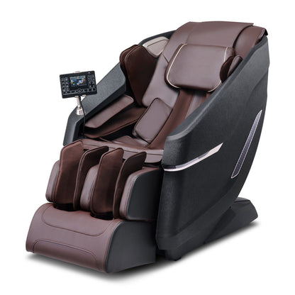 Full Body Massage Chair Zero Gravity 3D Shiatsu Recliner Sl-Track Heat, AI Voice